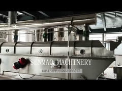 Linha de produção de partículas de cama fluidizada vibratória